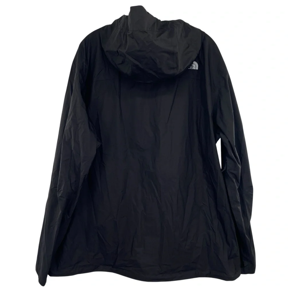 The North Face Men’s The Stow Black Lightweight Windbreaker Hooded Jacket